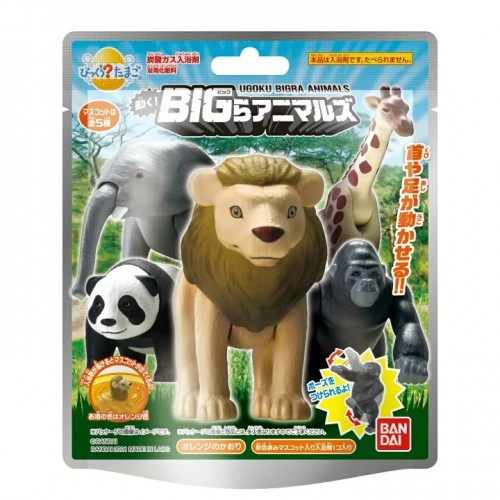 BANDAI万代 儿童沐浴球 内含玩具 Bikkura 动物园